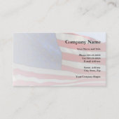 American Flag Business Card Visitenkarte (Vorderseite)
