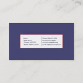 American Flag Business Card Visitenkarte (Rückseite)