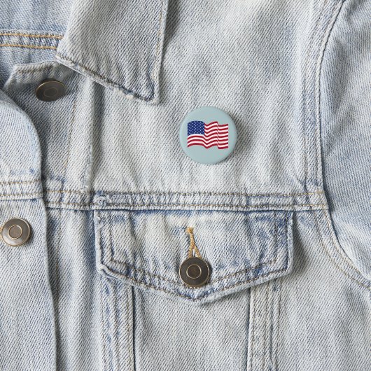 American Flag Button Gift (Beispiel)