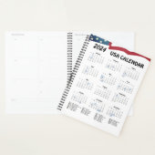 American Flag Calendar Planner 2024 Planer (Anzeige)