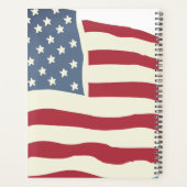American Flag Calendar Planner 2024 Planer (Rückseite)