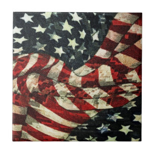 American Flag-Camouflage by Shirley Taylor Fliese