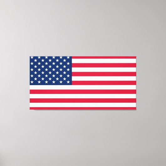 American Flag Canvas Print Leinwanddruck (Vorderseite)