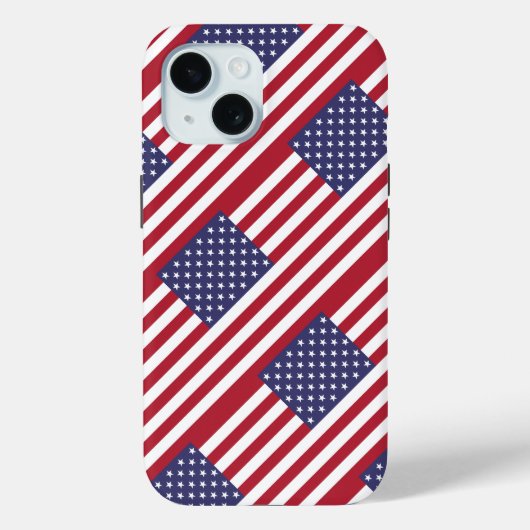 American Flag Case-Mate iPhone Hülle (Rückseite)