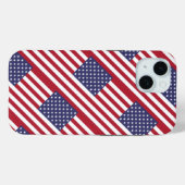 American Flag Case-Mate iPhone Hülle (Rückseite (Horizontal))