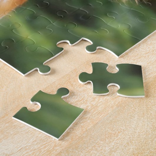 American Flag Cavalier King Charles Spaniel Puppy Puzzle (Seite)