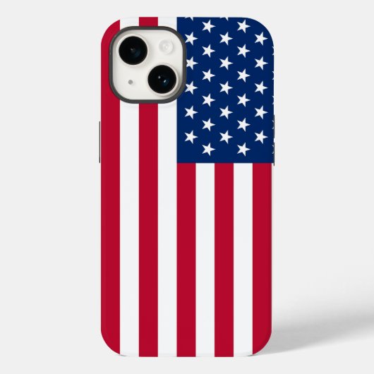 American Flag Cell Phone Case (Rückseite)