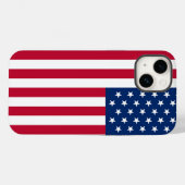 American Flag Cell Phone Case (Rückseite (Horizontal))