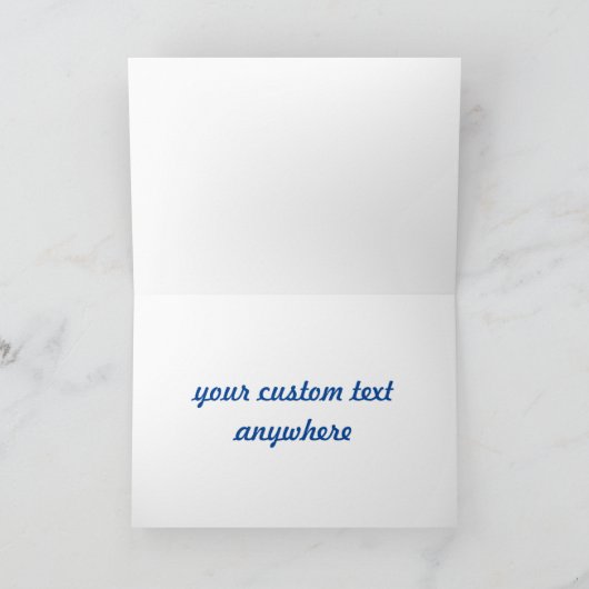 American Flag Circa 1890er Jahre Fotografie und Zi Karte (Innenseite)