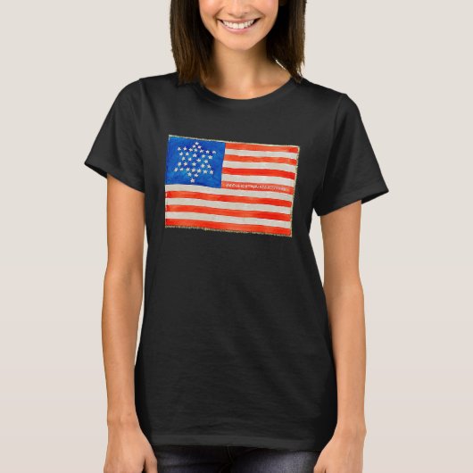 American Flag Civil War T-Shirt (Vorderseite)