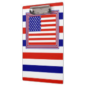 American Flag Clip Board Klemmbrett (Links)