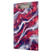 American flag Clipboard Klemmbrett (Links)