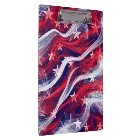 American flag Clipboard Klemmbrett (Rechts)