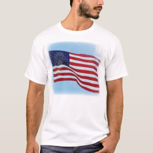 American Flag Closing for Men T-Shirt