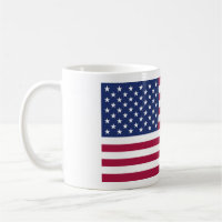 American Flag Coffee Tasse