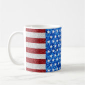 American Flag Coffee Tasse (Links)