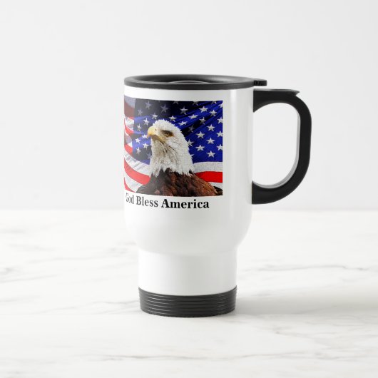 American Flag Coffee Tasse oder ZWEI IHRE FOTOS &  (Rechts)