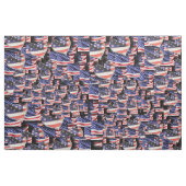American Flag Collage Stoff (Fat Quarter (45,7 x 55,9 cm))