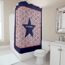 American Flag Colors Patriotic Pattern Star