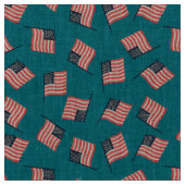   American Flag Composition 1 Stoff (Nahaufnahme)