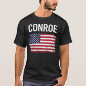 American Flag Conroe T-Shirt (Vorderseite)