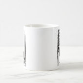 American Flag & Coonhound Kaffeetasse (Mittel)