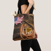 American Flag Cowboy Hat lasso Tasche (Von Nahem)