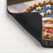 American Flag Crust On Homemade Pie Mousepad (Ecke)