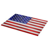 American Flag Cutting Board Schneidebrett (Ecke)