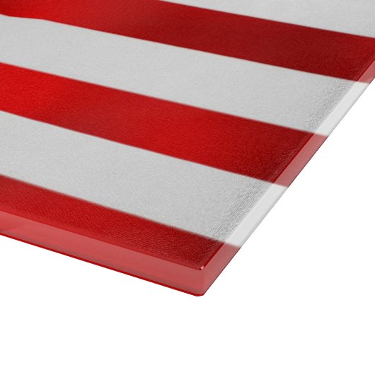 American Flag Cutting Board Schneidebrett (Ecke)