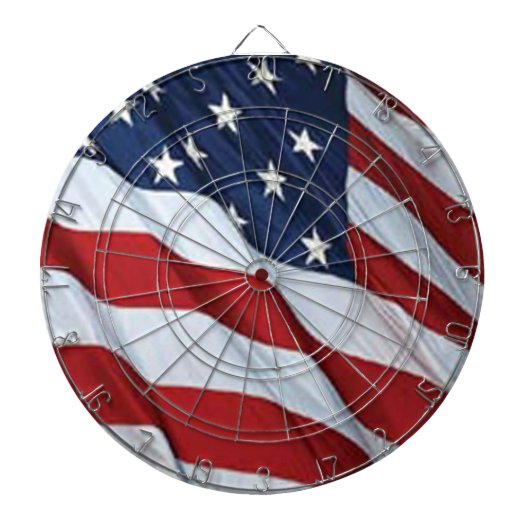 American Flag Dart Board Dartscheibe (vorne)