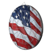 American Flag Dart Board Dartscheibe (Vorderseite rechts)