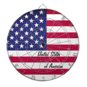 American Flag Dartboard, USA Dartscheibe (vorne)
