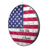 American Flag Dartboard, USA Dartscheibe (Vorderseite rechts)