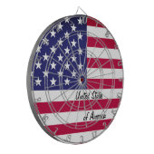 American Flag Dartboard, USA Dartscheibe (Vorderseite Links)