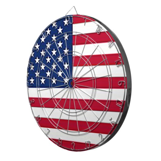 American flag dartscheibe (Vorderseite rechts)