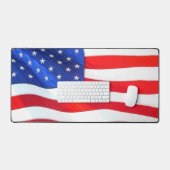 American Flag Design Schreibtischunterlage (Tastatur & Maus)