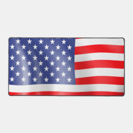 American Flag Design Schreibtischunterlage