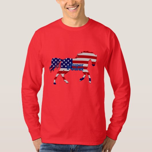 American Flag Design T-Shirt (Vorderseite)