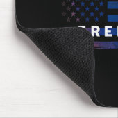 American Flag Dom  Mousepad (Ecke)