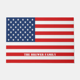 American Flag Doormat Fußmatte