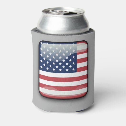 American Flag Drink Cooler, 4 Juli Dosenkühler (Kanne Rückseite)