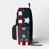American Flag Eagle Bedruckter Rucksack (Rechts)