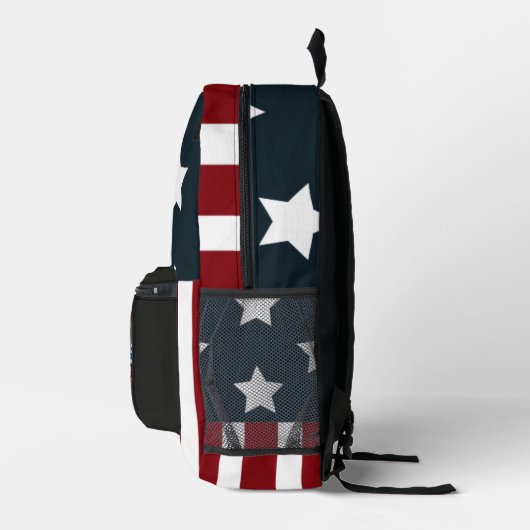 American Flag Eagle Bedruckter Rucksack (Rechts)