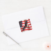 American Flag & Eagle Sticker (Umschlag)