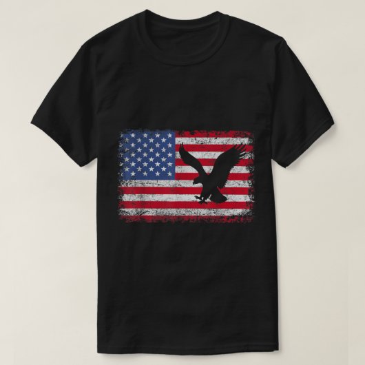 American Flag Eagle T-Shirt (Design vorne)
