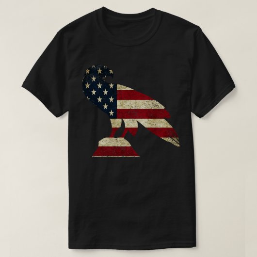 American Flag Eagle T-Shirt (Design vorne)