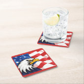 American Flag/Eagle Untersetzer Set (Vor Ort)
