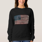 American Flag Eagle USA Sweatshirt (Vorderseite)