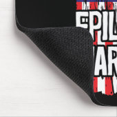 American Flag Epilepsy Awareness Ribbon Mousepad (Ecke)